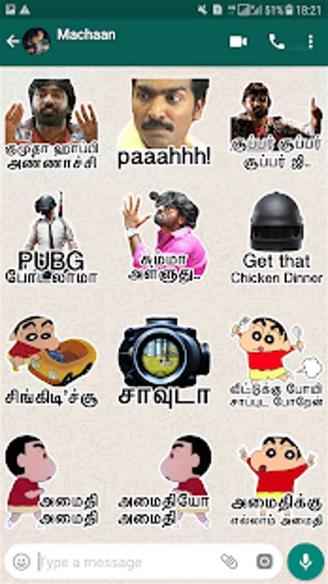 Tamilanda: Tamil stickers WA Status WAStickerApps APK for Android - Download