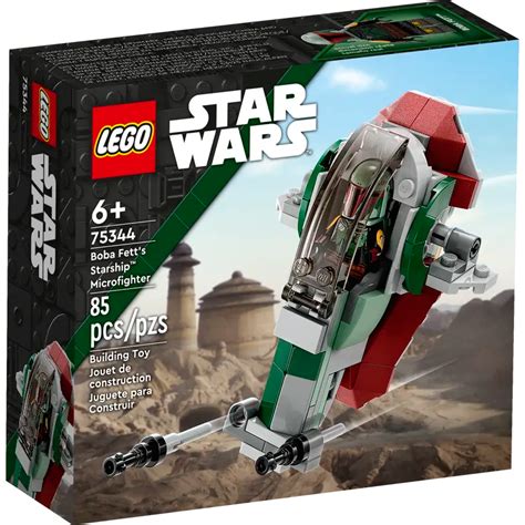 LEGO 75344 - Microfighter: Nave Estelar de Boba Fett (Slave I) - Star Wars | La caja de los clicks