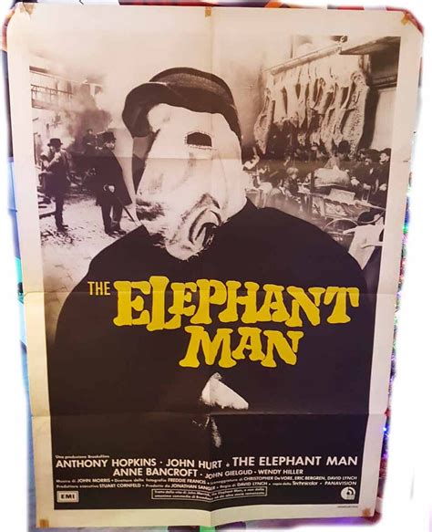 The Elephant Man David Lynch Original Italian Poster 1980s - Etsy