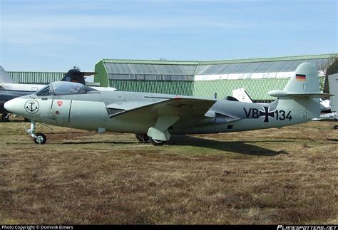 VB+134 German Navy Hawker Sea Hawk Mk.100 Photo by Dominik Eimers | ID ...