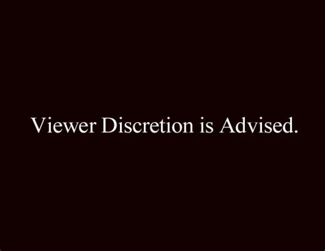 Viewer Discretion is Advised - Uncyclopedia, the content-free encyclopedia