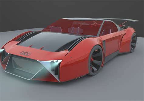 Audi_RSQ_e-tron | CGTrader