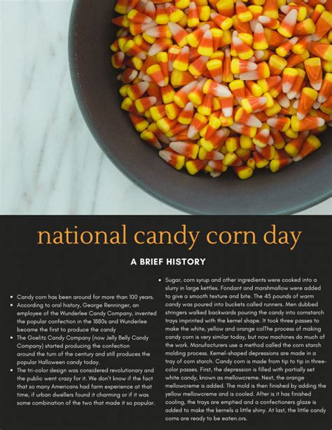 National Candy Corn Day | CCFM Blog