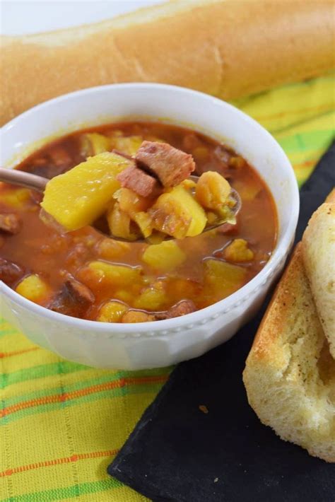 Spanish Bean Soup (Garbanzo Bean Soup) Spanish Bean Soup – Soulfully ...