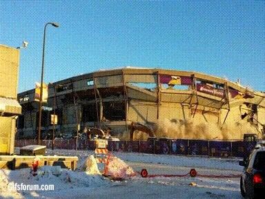 Metrodome Demolition : r/gifs