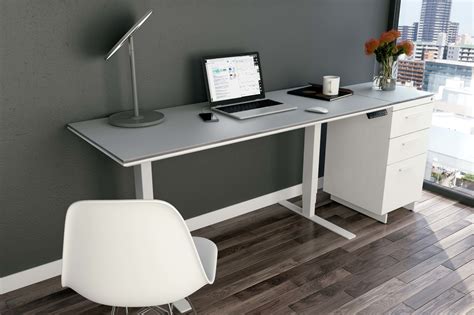 Centro Height Adjustable Standing Desk - 60″x24″ | BDI Furniture | West Avenue Furniture