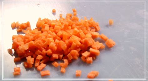 How To Cut A Carrot | Dice | Fine Dining Lovers