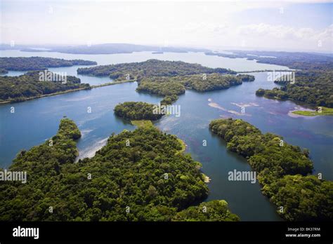 Gatun Lake near Panama Canal, Panama, Central America Stock Photo - Alamy