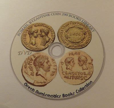 ROMAN, Byzantine Coins Catalogs - 290 Books Numismatic Library. DVD ...