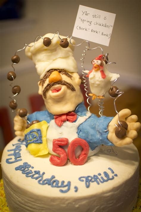 Swedish Chef Birthday Cake - CakeCentral.com