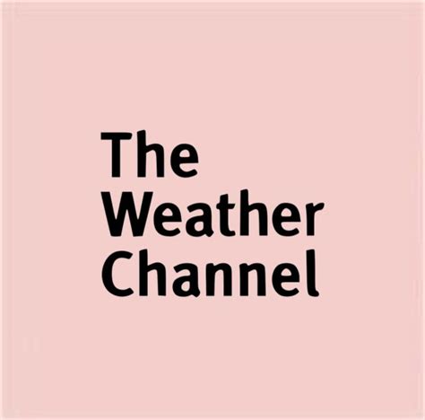 Pink Weather Channel Icon in 2023 | Weather channel app, The weather channel, Channel