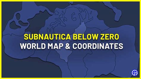 Subnautica Below Zero Map 2023 - All Location Coordinates