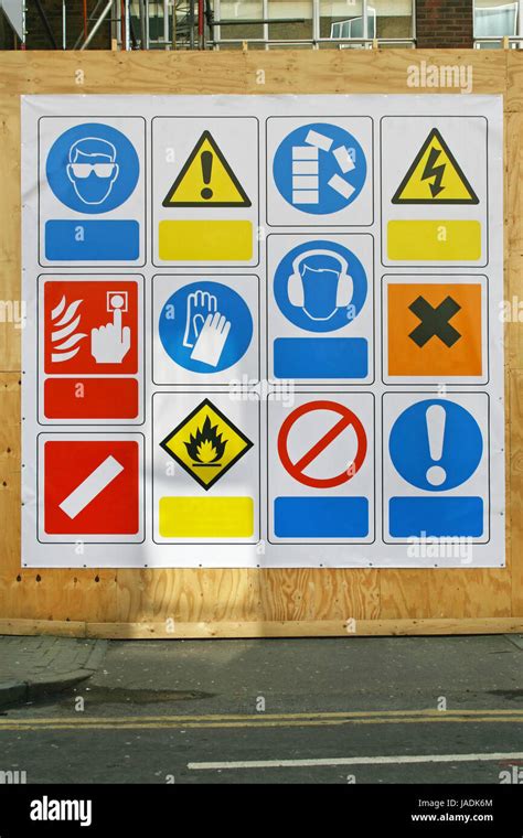 Health And Safety Signs And Symbols