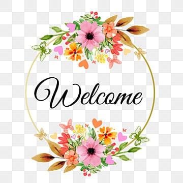 Welcome Flowers PNG Transparent Images Free Download | Vector Files ...