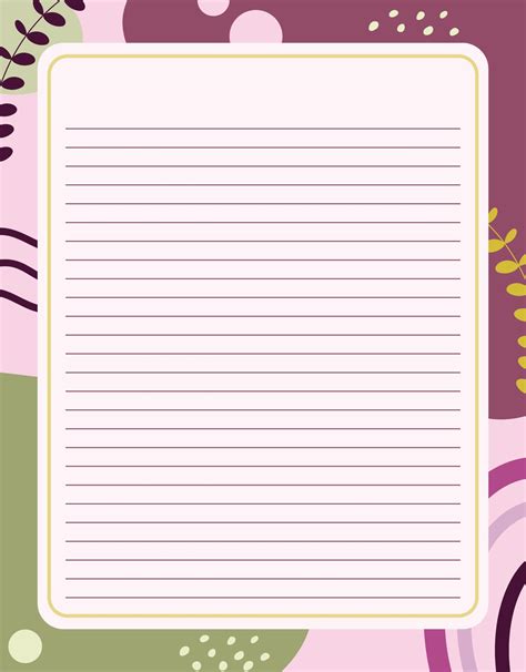 Blank Writing Pages - 10 Free PDF Printables | Printablee