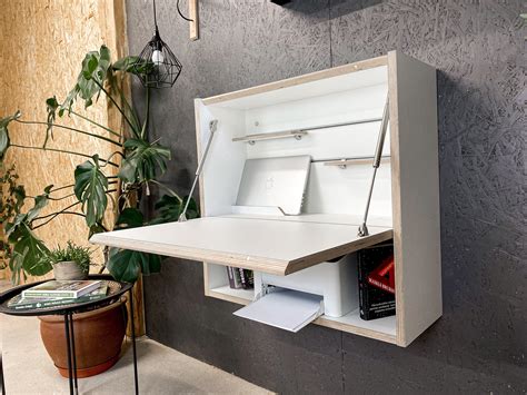 Office Desk Home Office Space Furniture Space Saving - Etsy UK