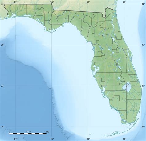 File:USA Florida relief location map.jpg - Wikimedia Commons