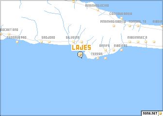 Lajes (Portugal) map - nona.net