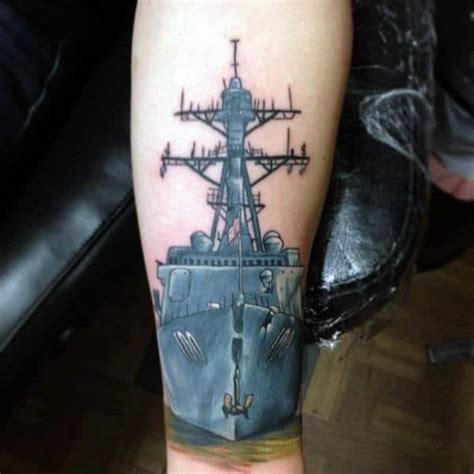 70 Navy Tattoos For Men - USN Ink Design Ideas