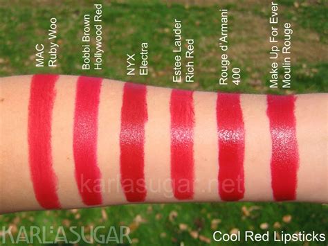 Gorgeous and Cheap: Red Lipstick Swatches!