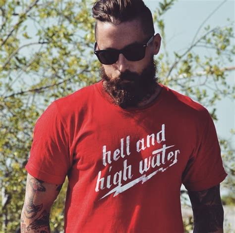 Men's Hell and High Water Logo Tee / Hell and High Water