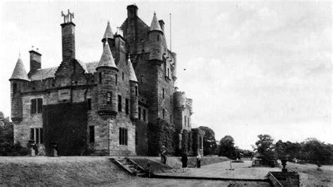 Tour Scotland: Old Photograph Ayton Castle Scotland