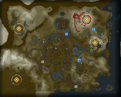 Age Of Calamity | Map - Full Map & Breath of the Wild Comparison ...