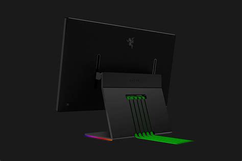 Razer's Raptor Monitor Features Easy Port Access & Cable Management