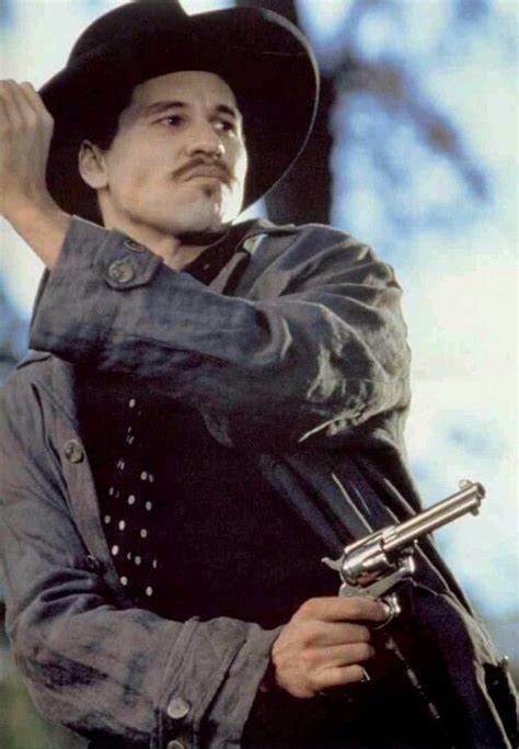 Val Kilmer as Doc Holiday | Tombstone movie, Val kilmer, Ill be your huckleberry