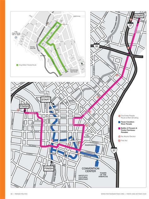 Fiesta Parade Route 2024 Map - Shirl Marielle