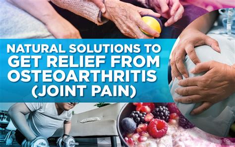 How to treat osteoarthritis naturally – Artofit