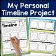 My Personal Timeline Project: Personal Timeline Template | TPT