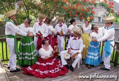 Puerto Ricans enjoy dances from all different cultures (African, Taino ...