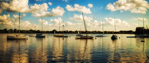 Lake Nokomis Sunset Photograph by Karla Caspari - Fine Art America