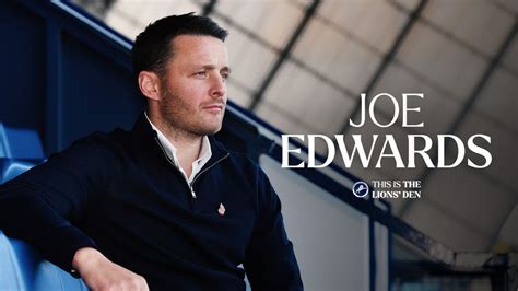 Millwall FC - Millwall confirm Joe Edwards as new Head Coach