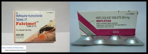 Mefloquine at Rs 207/strip | Anti malarial drug in Nagpur | ID: 20905058555