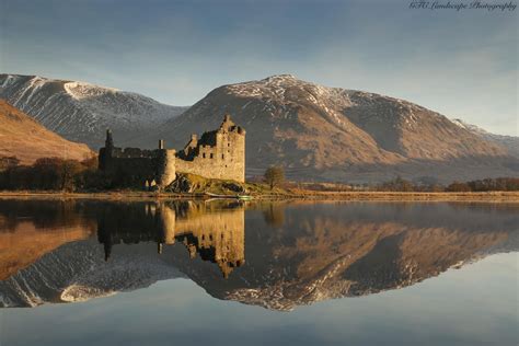 Kilchurn Castle at 1st light, Loch Awe Scotland Travel, Scotland Trip ...