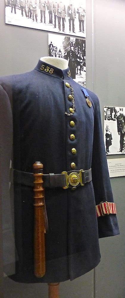 City of London Police Uniform, 1891 | London police, Police uniforms, Police