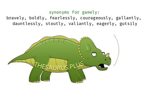 More 140 Gamely Synonyms. Similar words for Gamely.