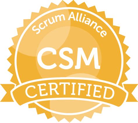 Certified Scrum Master