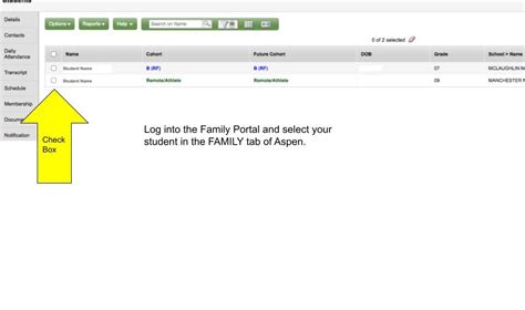 Aspen Family Portal | Manchester Memorial High School