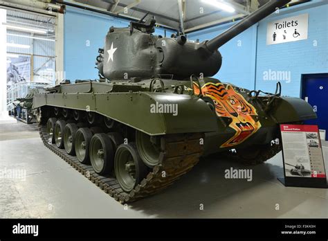 An M46 General Patton tank at the Bovington Tank Museum in Bovington Stock Photo - Alamy