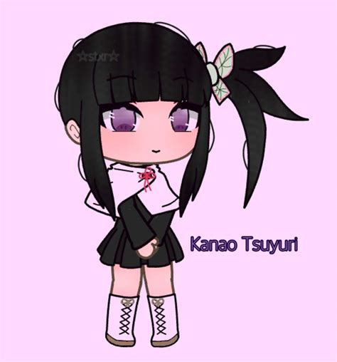 Kanao Tsuyuri aka Tanjiro's waifu | Gacha-Life Amino