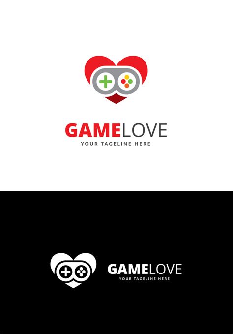 Game Love Logo Template #68999