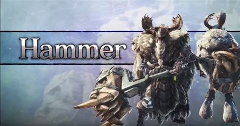 Hammer Guide Mhw / Dios Tailhammer Monster Hunter World Wiki - The ...