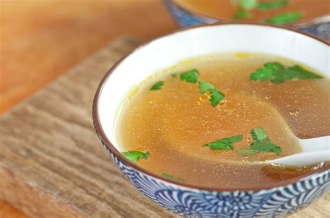 A Bowl of Vegetable Broth | Mixed Greens Blog