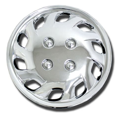 Set of 4 Chrome Finish Hubcaps 14" WSC-501C14 - Hub Caps Wheel Skin ...