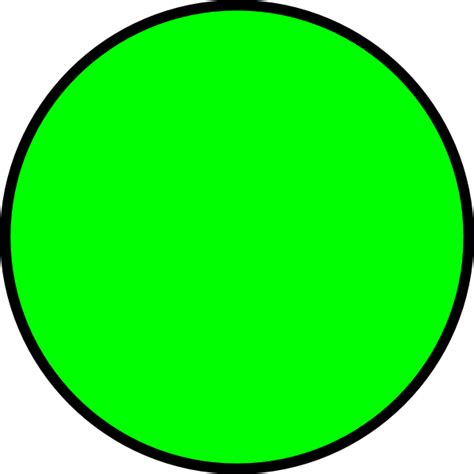 Green Circle Clip Art at Clker.com - vector clip art online, royalty free & public domain