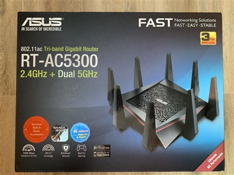 Review on WiFi router ASUS RT-AC5300 – Tiny Reviews