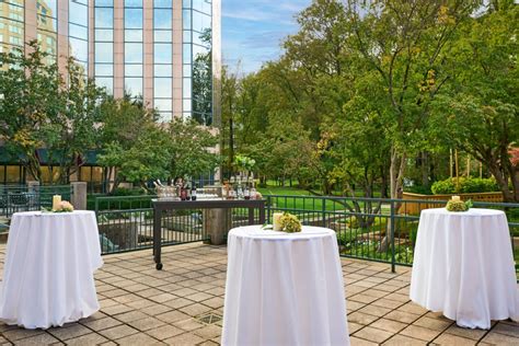 Grand Ballroom Outdoor Patio at Falls Church Marriott Fairview Park - Hotel in in Falls Church ...